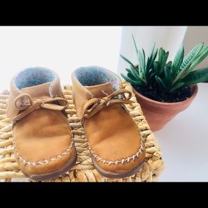 2 for $15. Carter’s faux leather moccasin